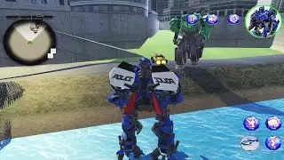 Police Robot Transformer - War Robot Superhero - Android Gameplay HD