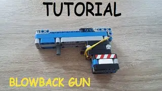 Lego technic blowback gun TUTORIAL (How to make a lego technic blowback gun)