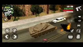 Helena's Tank Rampage in Los Santos (Non-Wanted) | GTA: San Andreas