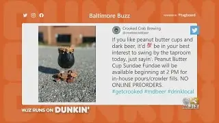 Baltimore Buzz: Crooked Crab Brewing Offers Peanut Butter Cup Sundae Fundae