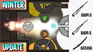 Surviv.io  OPENING The FINAL ROOM COMMENTARY!! (Winter Update / Double AWM-S / Surviv.io Lore)
