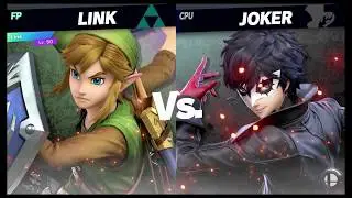 Super Smash Bros Ultimate Amiibo Fights   Request #7653 Link vs Joker