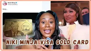 Niki Minja Didn't Come To Play She Received A Visa Gold Card From President Donald Trump