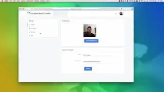 Demoing the progress of the new Simple Church Tools.