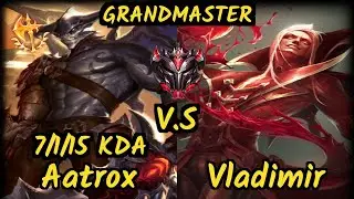 Beansu (AATROX) vs VLADIMIR - 7/1/15 KDA TOP GAMEPLAY - EUW Ranked GRANDMASTER