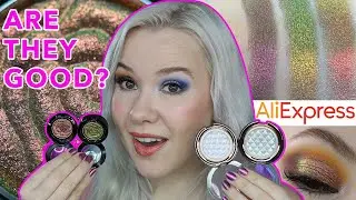 Multichrome Monday | AliExpress multichrome eyeshadows & highlighters, are they any good??!