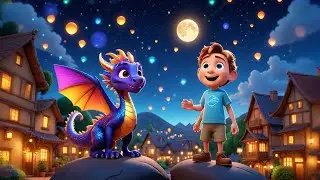 Flying Dragons in the Sky | Magical Dragon Song for Kids | Fantasy Adventure Rhyme