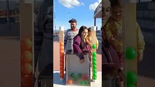 Hit Balls in the box challenge! Get money #challenge #game #game #share #cor #Desafio #brincadeira