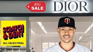 Twins Find Carlos Correa In Dior Scratch and Dent Section