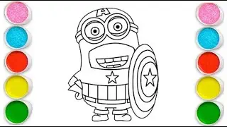 MINION Drawing, Painting & Coloring For Kids and Toddlers_ Child Art