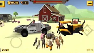 Blocky BLOCKAPOLYPSE - The farm was robbed by zombies I'm all alone | New Game Blocky For Android