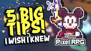 Knowing These 5 HUGE Tips Made Things Easy! | Disney Pixel RPG