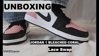 Unboxing Air Jordan 1 low OG Bleached Coral