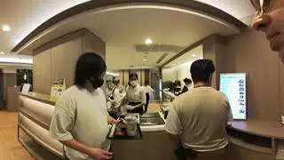JAL Japan Airlines Sakura Lounge at BKK Bangkok Airport 360 video
