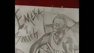 South Shore Great Emeka Smith Portrait by Resident Artist Jamel Powell