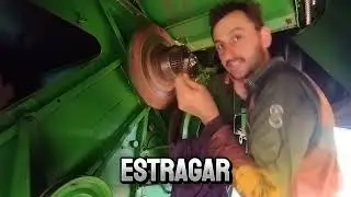 Desmontagem polia do batedor e cilindro (posi- torq) John derre saca palha 