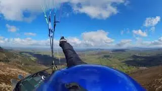 Seefin mountain Paragliding Niviuk Hiko 15.03.2025