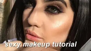 SEXY GLAM BROWN SHINY MAKEUP  // MAQUILLAJE SEXY GLAM BRILLANTE | camuartist