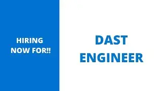 DAST Engineer | DAST Engineer Jobs | Dynamic Application Security Testing