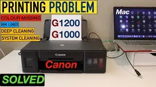 How To Fix Canon Pixma G1000, G1200 Ink Not Working Problem?