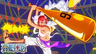Luffy attacks Gorosei with Baseball Gear 5 (English Sub) 4K || One Piece Episode 1145