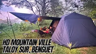 HD MOUNTAIN VILLE, BENGUET | CAMPING WITH XPANDER CAR CAMPERS PHILIPPINES | BLACKDOG TENT v2