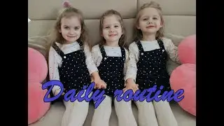 Nasza domowa mini-Rutyna - vlog | Imieniny Klary | Marzenie Anielki || Daily routine.