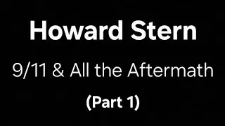 Howard Stern Show - September 2001 (Part 1/3)