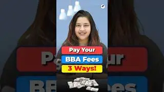 🤩5 Tips! Pay Your Own BBA Fees in 2025🎓Full Roadmap! #Shorts #BBA #BBACourse
