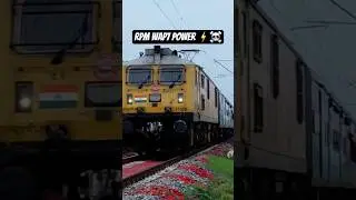 12269 Duronto Express | Chennai - Hazrat Nizamuddin | High Speed Crossing at Level Crossing #shorts