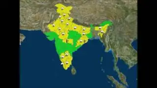 Today's Weather Forecast and Warnings dated 22.05.2017