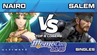 Momocon 2019 SSBU - NRG | Nairo (Palutena) vs. MVG | Salem (Snake) Ultimate Top 8 Losers