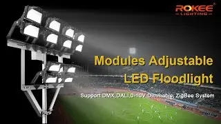 1500W LED football light designed for sports field lighting