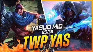 TheWanderingPro - Yasuo vs Sylas MID Patch 25.18 - Yasuo Gameplay