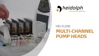 Multi-Channel Pump Heads - Hei-FLOW Peristaltic Pumps