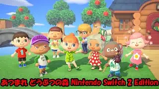 あつまれどうぶつの森 Nintendo Switch 2 Edition　ゆらのゆらり島での生活始めました。