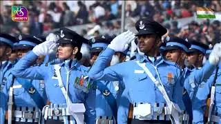 Indian Air Force Marching Contingent & Sindoor Formation Flypast | Republic Day Parade | 26 Jan,