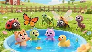 Happy Bug Adventure: Ladybug, Butterfly, Grasshopper, Firefly, Beetle, Dragonfly, Ant, Caterpillar