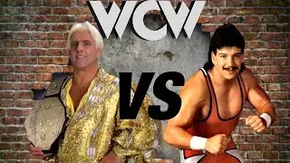 SynysterSoftware's WCW Rebooked Mod Matches Ric Flair vs Eddie Guerrero