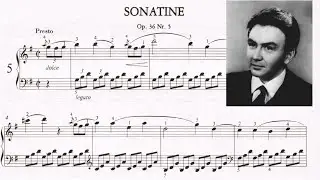 Muzio Clementi - Sonatina in G major, op. 36 no. 5 (complete). Pietro Spada &ndash; piano.