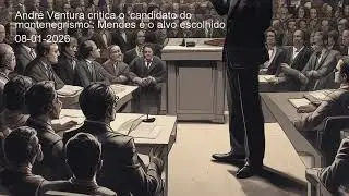 Andr&eacute; Ventura critica o 'candidato do montenegrismo': Mendes &eacute; o alvo escolhido