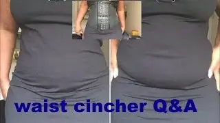 1800cincher Q&A/ cincher under clothes/try on