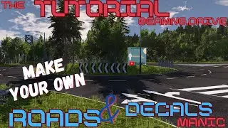 BeamNG.Drive // Custom roads and decals // part 2 Tutorial