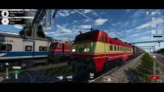 Railway simulator India epic journey video⚡⚡⚡⚡🔥🔥#king of rails#like