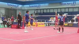 SEPAKTAKRAW | Korea Vs Veatnam | Men Team Regu I 36th Kings Cup Sepaktakraw World Championship 2023