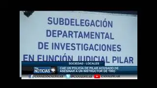 CAE UN POLIC&Iacute;A DE PILAR ACUSADO DE ASESINAR A UN INSTRUCTOR DE TIRO
