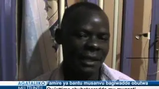 Famire ya bantu musanvu bagiwadde obutwa