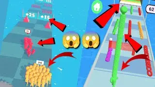 ✅Count Master🆚Neck Stack Run 3D-Gameplay ioS,Android Video Pro Walkthrough Mobile Game All Levels KI