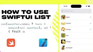 How To Use SwiftUI List | SwiftUI Tutorial for Beginners