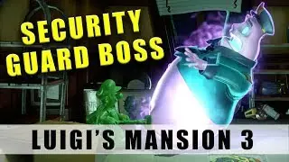 Luigi's Mansion 3 Security Guard ghost boss - 3F boss